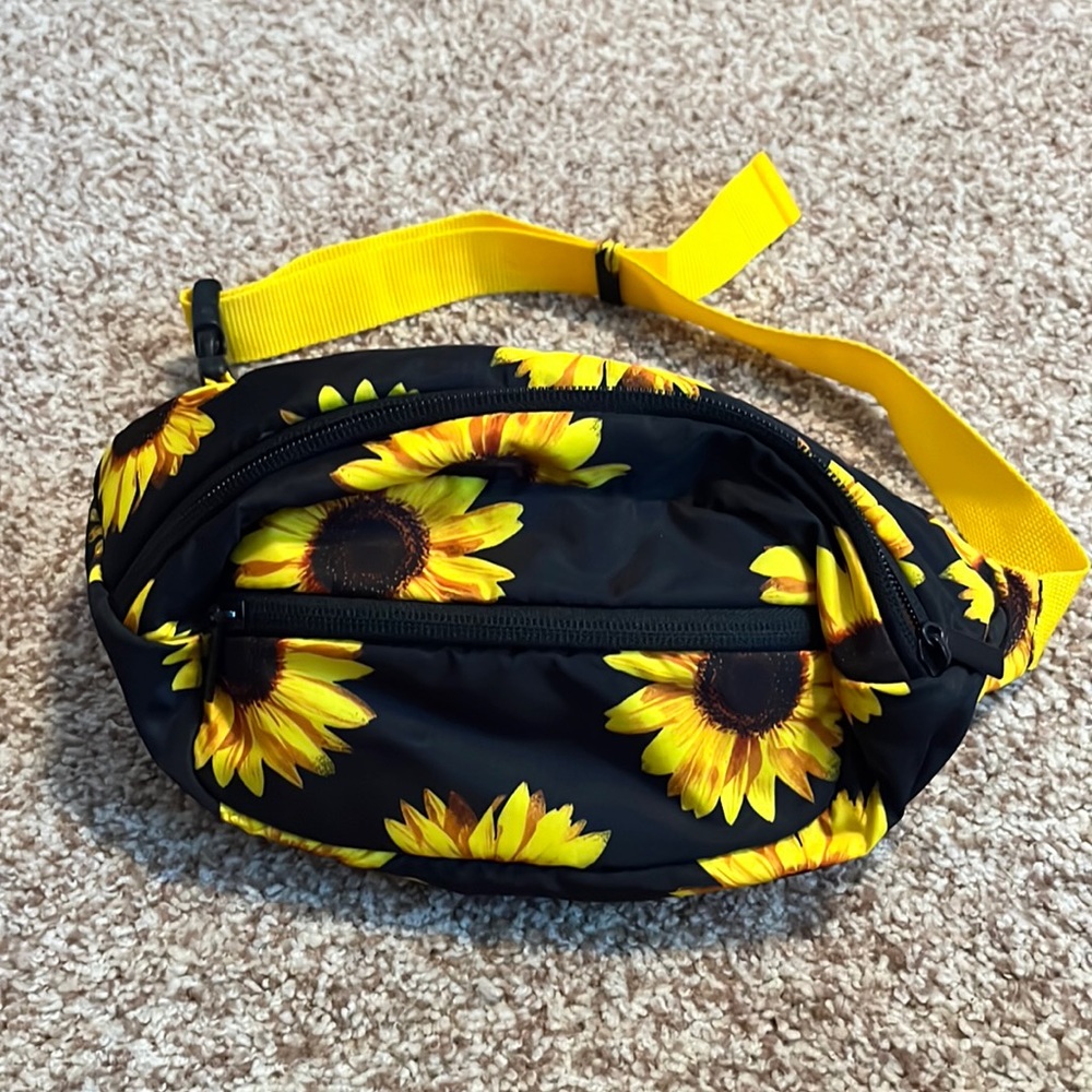 sunflower fanny pack